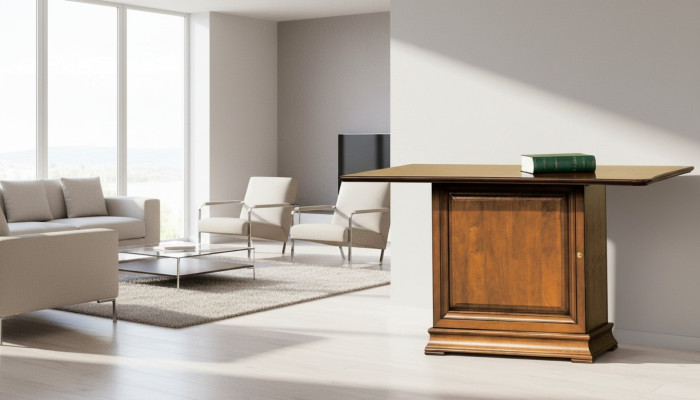 Classique Bureau Mobilier de bureau Table Bureau Chefs Bureaux Bois massif SE-S1