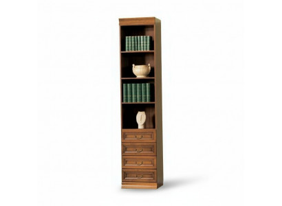 Armoire à armoires classique Unité murale de garde-robe Bibliothèque Vitrine Bibliothèque SE-6