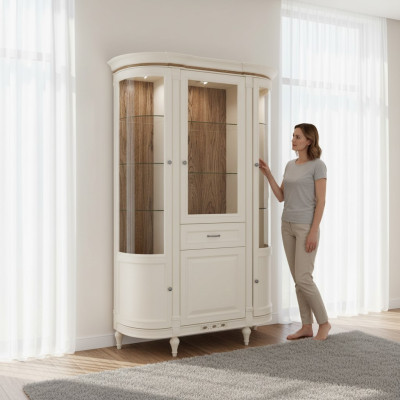 Vitrine classique Commode Vitrines Armoire Vitrine Armoire vitrine Livres