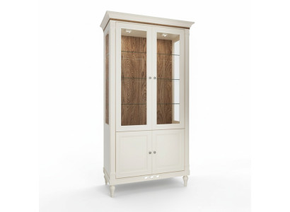 Vitrine classique Commode Vitrine Armoire Vitrine en verre FL-W2