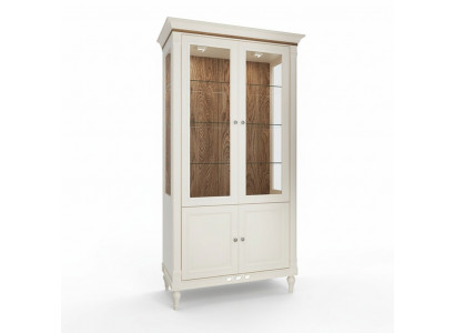 Vitrine classique Commode Vitrine Armoire Vitrine en verre FL-W2