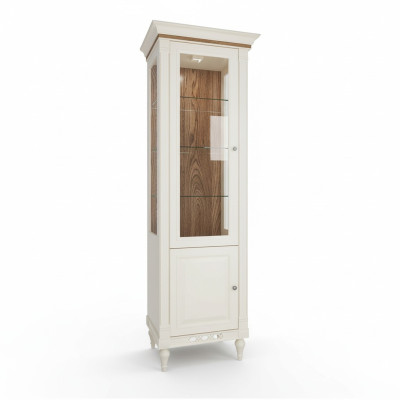 Vitrine classique Commode Vitrine Armoire Vitrine en verre FL-W1