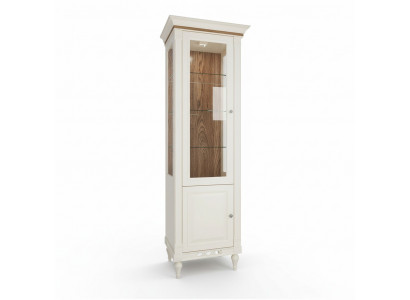 Vitrine classique Commode Vitrine Armoire Vitrine en verre FL-W1
