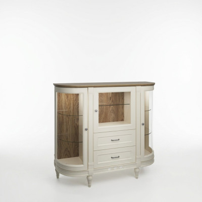 Meuble de rangement classique Vitrine Commode Armoire Dressing FL-KBsz