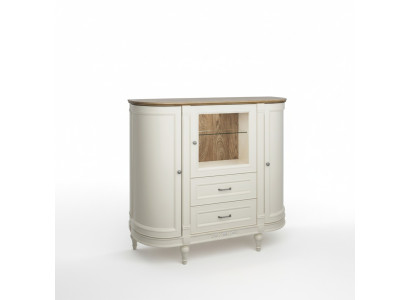 Classique Commode Vitrine Commodes Vitrine Armoire de présentation Cabinet de commode FL-KB