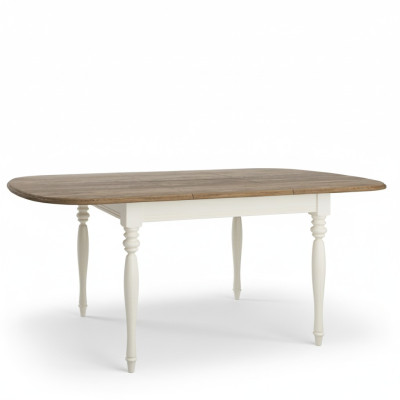 Grande table table à manger table en bois table de conférence extensible modèle FL-S2 de 190 cm