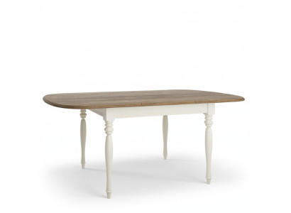 Grande table table à manger table en bois table de conférence extensible modèle FL-S2 de 190 cm