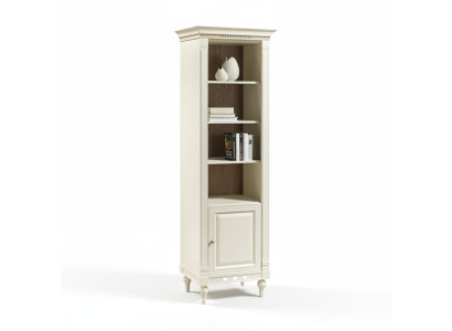 Étagère de livre d'armoire classique Bibliothèque de livre Vitrine Armoire de vitrine FL-D1B