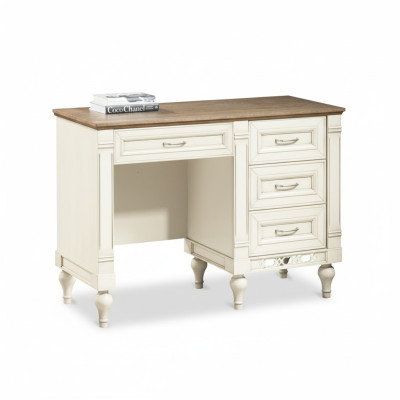 Bureau classique Mobilier de bureau Table Bureau Chef Bureaux Bois massif FL-T