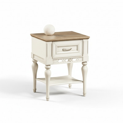 Table de chevet Étagère Table de chevet Solide Étagère Console Chambre FL-N2