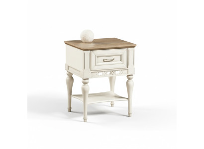 Table de chevet Étagère Table de chevet Solide Étagère Console Chambre FL-N2