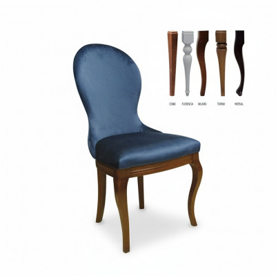 Chaises classiques Chaise Vintage Chaise de salle à manger Biedermeier Design royal FL-ST3