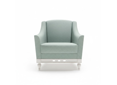 Chesterfield Fauteuil à Oreilles Fauteuil Rembourrage TV Bureau Canapé Cuir Véritable FL-1Siz