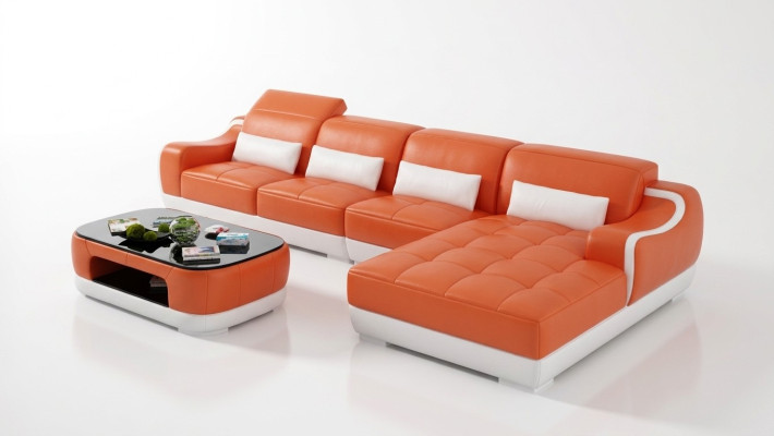 Canapé en cuir canapé canapé canapé canapé coin coin canapé design moderne suite