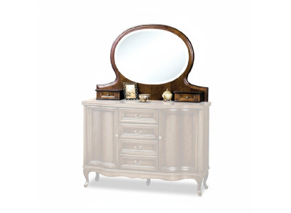Miroir classique avec tiroirs Miroir sur pied W-NL Miroir d'appoint