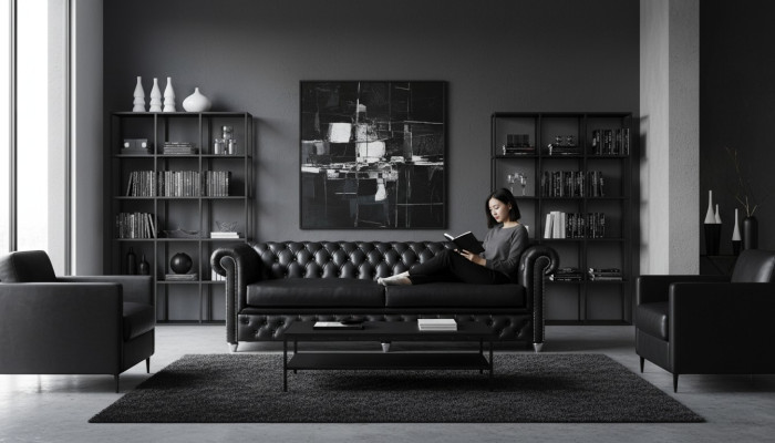 Chesterfield 3 places XXL canapé rembourré canapé sofa ensemble grands canapés 2016-22