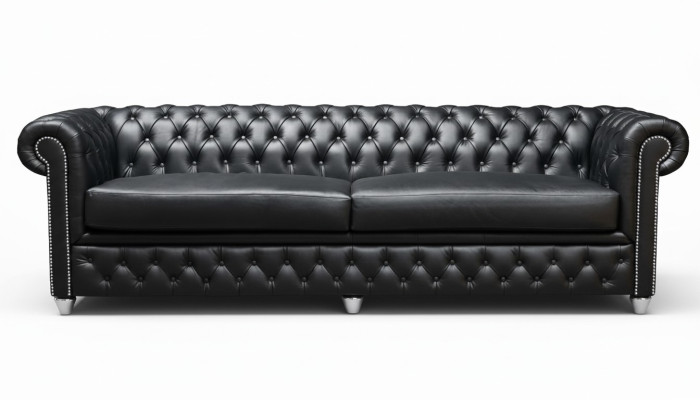 Chesterfield 3 places XXL canapé rembourré canapé sofa ensemble grands canapés 2016-22