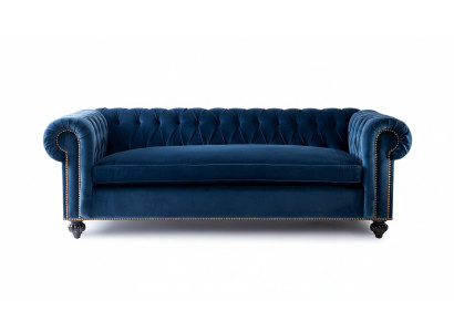 Chesterfield 3 places XXL canapé en tissu ensemble canapé sofa Big Couchen 2016-37