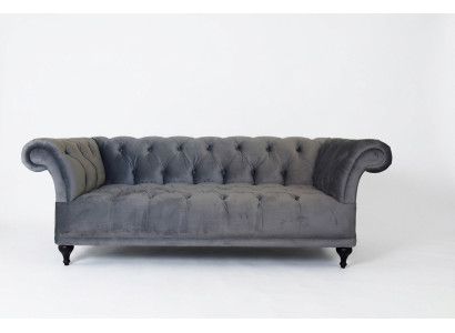 Chesterfield Sofa Designer de rembourrage Canapés Ensembles de canapé Tissu Textile Textile 1