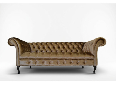 Chesterfield Sofa Tapisserie Designer Canapés Sofas Ensemble Tissu Textile 2