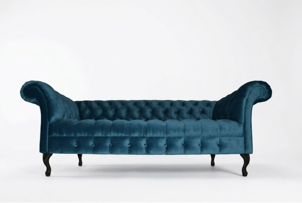 Chesterfield Sofa Tapissier Designer Canapés Sofas Ensemble Textile Tissu Textile 15