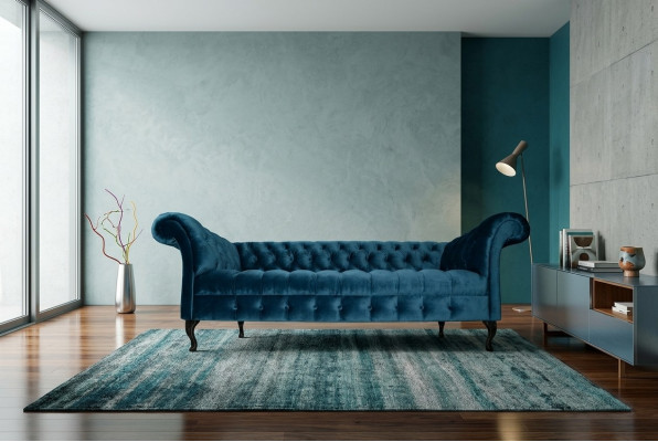 Canapé Chesterfield Système de tissu Textile Module de designer Canapés Garniture Textile Tissu Textile 17