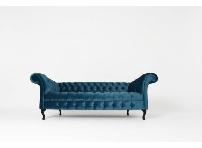 Canapé Chesterfield Rembourré Designer Canapés Sofas Ensemble Tissu Textile Textile 18
