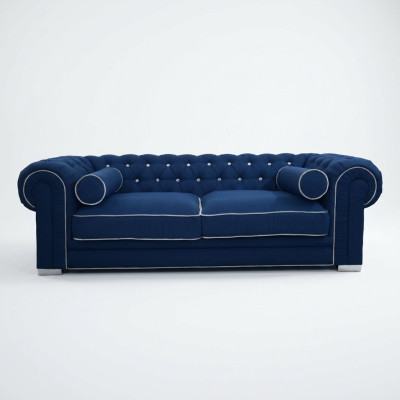 Canapé Chesterfield 3 places rembourré design canapés ensemble SL Sofa 3 neuf