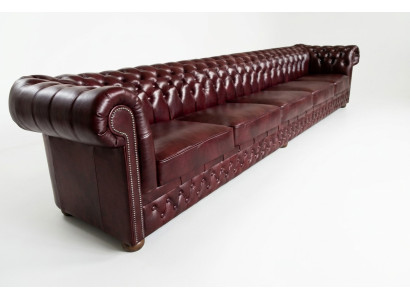 Chesterfield Sofa 8 places XXL Tapisserie Canapés Design Canapés Suite Sofa neuf