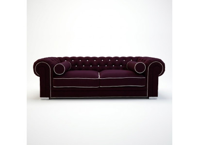 Canapé Chesterfield 3 PLACES Rembourré Designer Canapés Ensemble SL Canapé 20