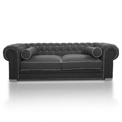 Canapé Chesterfield 3 places tapissé designer canapés ensemble SL Sofa 22