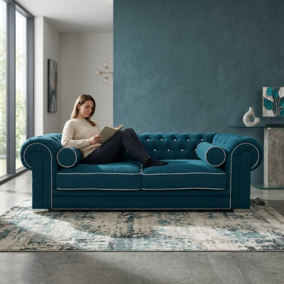 Canapé Chesterfield 3 places Rembourrage Designer Canapés Canapés Suite SL Sofa
