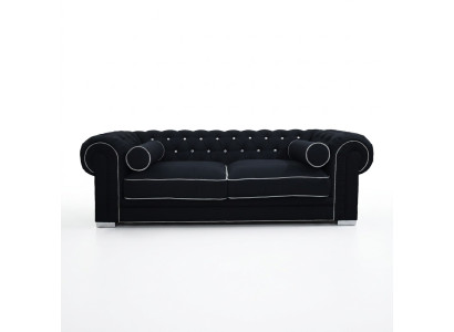Canapé Chesterfield 3 places Canapé d'ameublement Couchés Canapés Ensemble SL Sofa 25