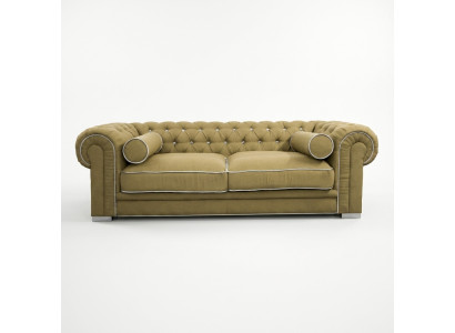 Canapé Chesterfield 3 PLACES Tissu Designer Canapés Garniture SL Canapé 29