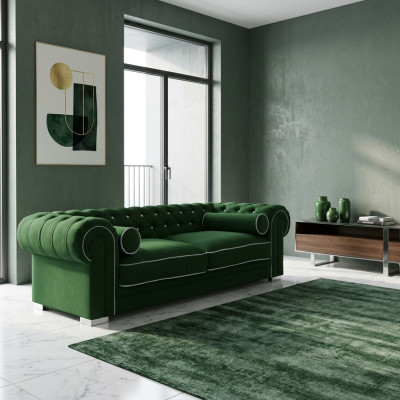 Canapé Chesterfield 3 places Designer Canapés Garniture SL Sofa 31