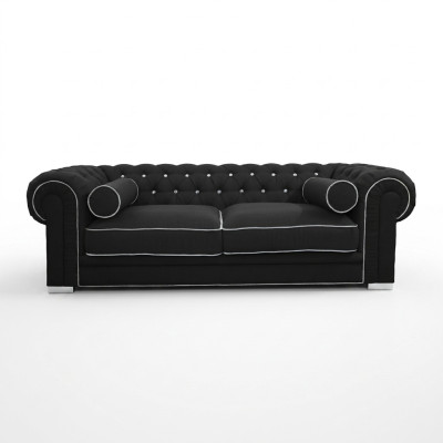 Canapé Chesterfield 3 places rembourré designer canapés ensemble de canapés SL Sofa 33
