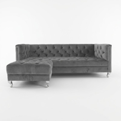 Canapé Chesterfield 3 places Designer Polster Canapés Sofas Ensemble SLIII Canapé №6