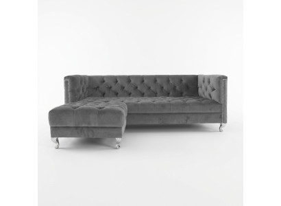 Canapé Chesterfield 3 places Designer Polster Canapés Sofas Ensemble SLIII Canapé №6