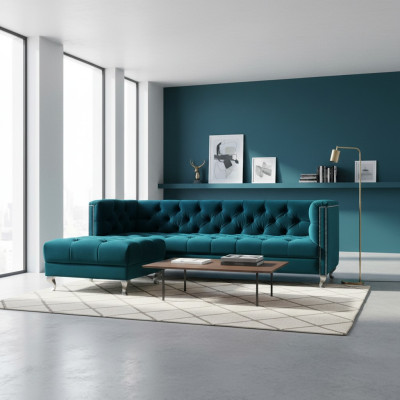 Chesterfield Sofa Tapissier Designer Canapés Sofas Ensemble Canapé SLIII Sofa №9