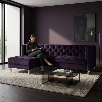 Canapé Chesterfield Polster Designer Canapés Ensemble de Canapés SLIII Sofa №10