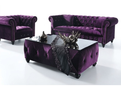 Canapé Chesterfield Polster Designer Couches Canapés Ensemble Sofa SLIII Canapé №11