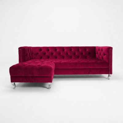 Canapé Chesterfield Designer de rembourrage Canapés Garniture de canapé SLIII Canapé №12
