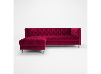 Canapé Chesterfield Designer de rembourrage Canapés Garniture de canapé SLIII Canapé №12