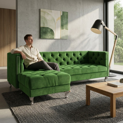 Canapé Chesterfield Polster Designer Canapés Ensembles de Canapés SLIII Canapé №14