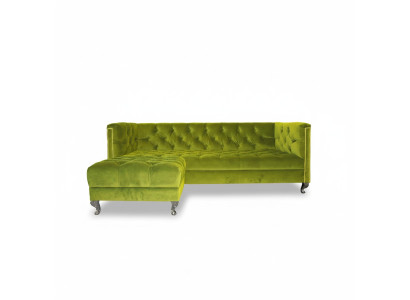 Canapé Chesterfield Rembourrage Designer Canapés Ensemble de Canapés SLIII Canapé №15