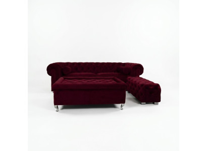 Canapé Chesterfield Polster Designer Canapés Sofas Ensemble Canapé SLIII Sofa n°19