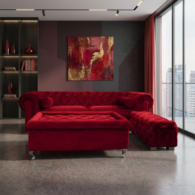 Canapé Chesterfield Polster Designer Canapés Canapés Garniture SLIII Canapé №20
