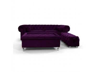 Chesterfield Sofa Designer de Textiles Canapés Sofas Ensemble Canapé SLIII Sofa n°23