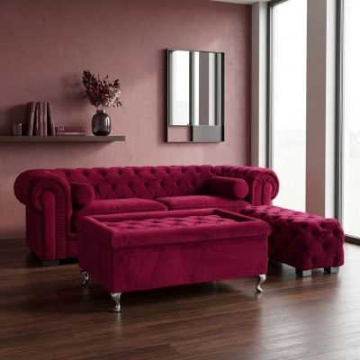 Canapé Chesterfield Designer de Canapés Garniture de Canapés SLIII Canapé №24
