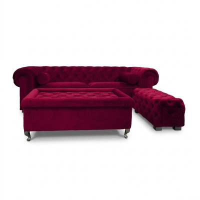 Canapé Chesterfield Designer de Canapés Garniture de Canapés SLIII Canapé №24